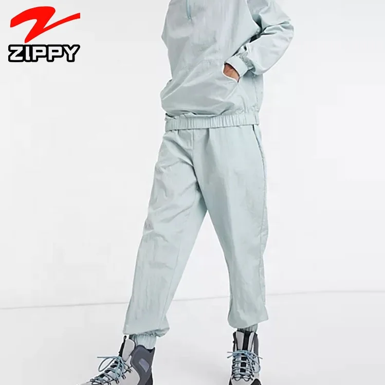 Custom made nylon tracksuit Men streetwear reflective sweatsuit jogger pants men luxury casual track suits reflective tracksuits