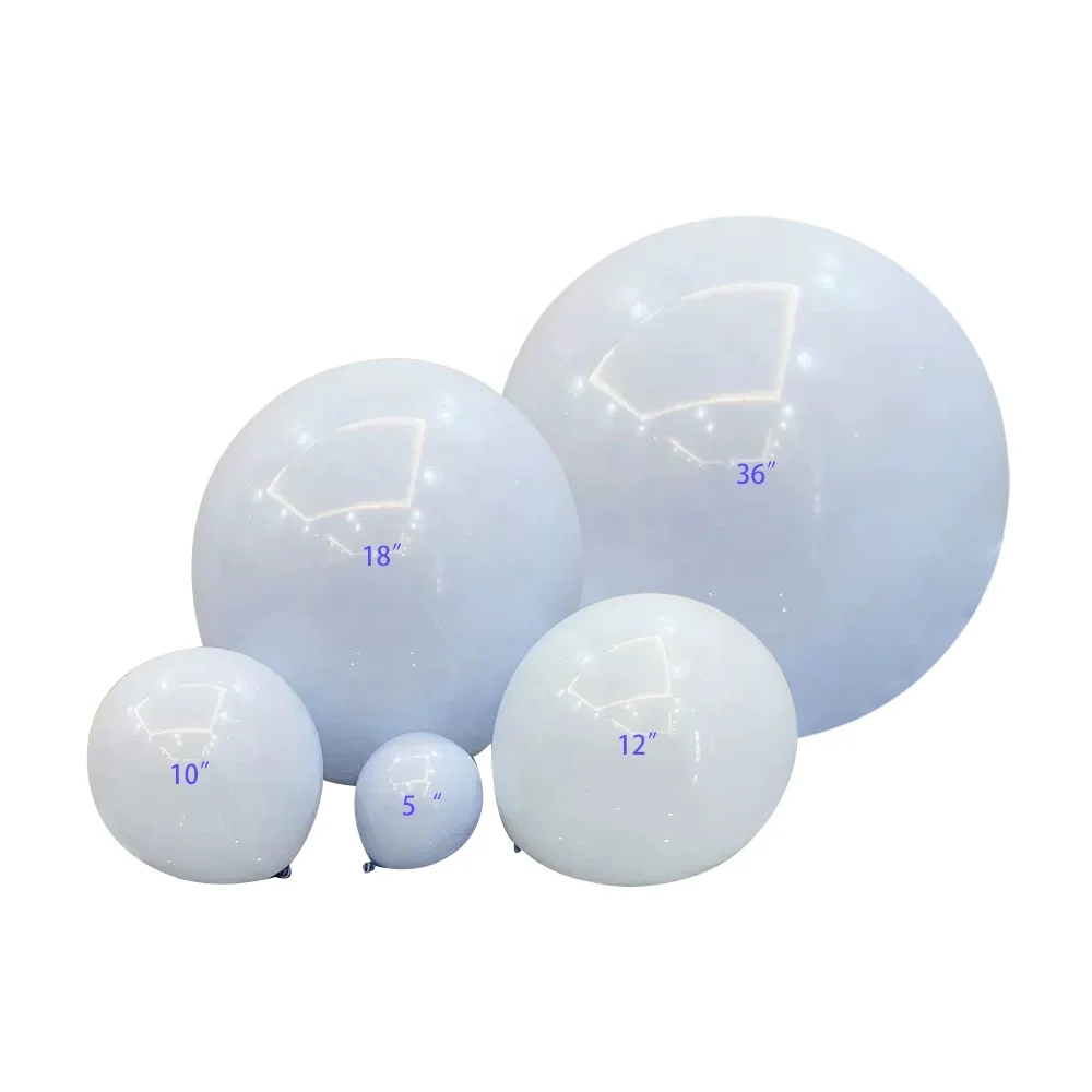 2024 High Quality Latex 5inch 10inch 12inch 18inch 36inch Birthday Party Decoration Macaron Pastel Balloons Different Size