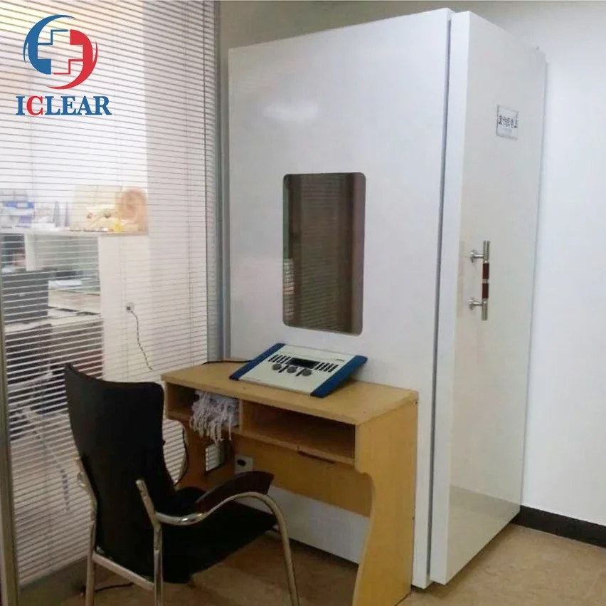 Single Layer Door Hearing Test Soundproof Booth Mobile Mini Audiometric Booth