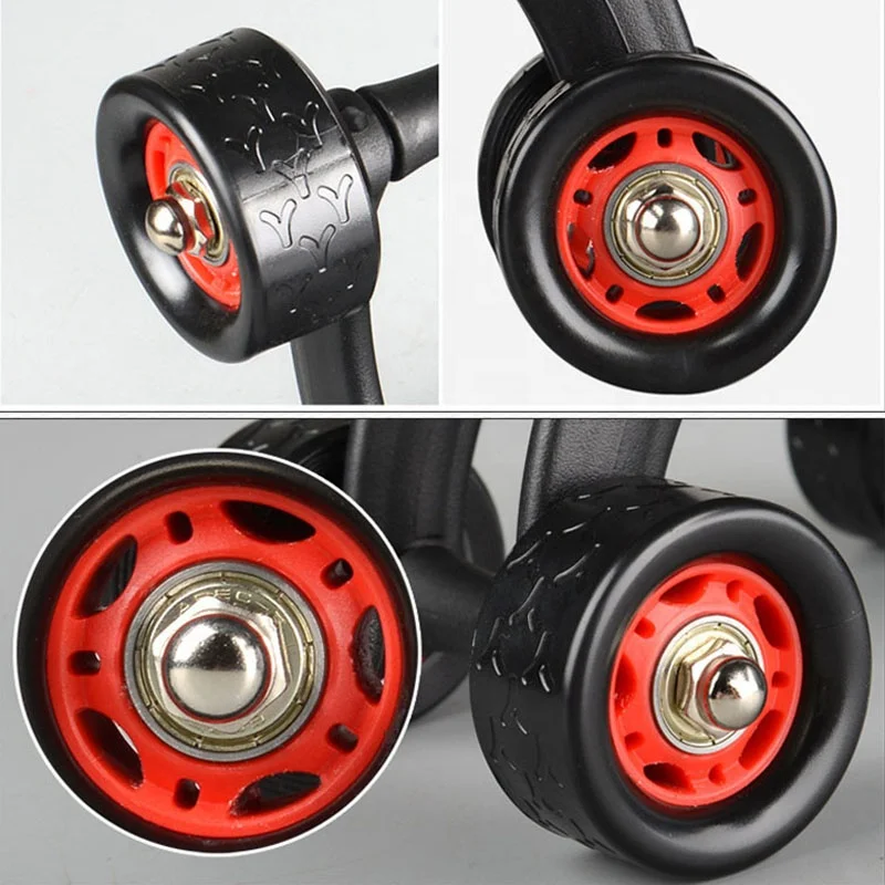 Fitness Exerciser Abdominal Abs Four Wheel Type ab For Abdominal Fit Exercise Training