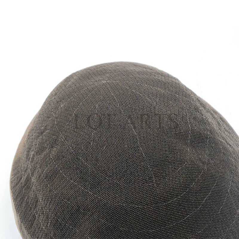 
Remy Human Hair Material hair piece toupee for men 