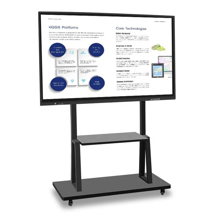 Movable Android Monitor  Cheap Tv Smart Television Interactive Large 32 Inch Tv Television