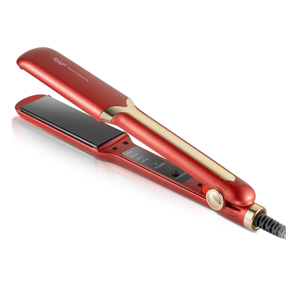 Electric hair straightener comb  45w digital temperature control  reduce hair damage  ceramic coating
