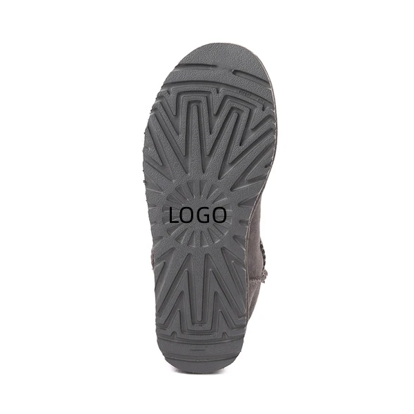 Custom Wool Sheepskin Original Wholesale Shoes Femme Winter Snow UG Ugly Mini Bailey Bow II Boot For Women Men