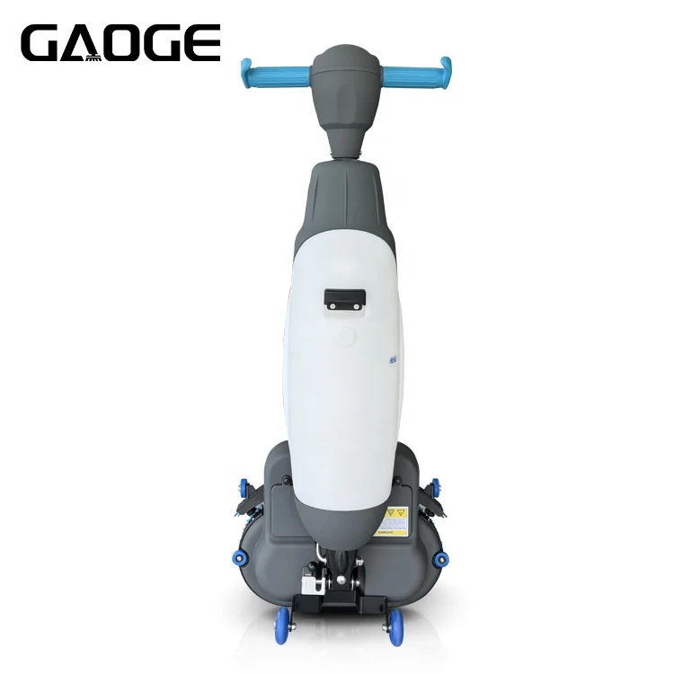 Gaoge GA02 Small Carpet Auto Floor Washing Machine High Quality Mini 3.5L/4.5L Walk Behind Floor Scrubber with Li-ion Battery