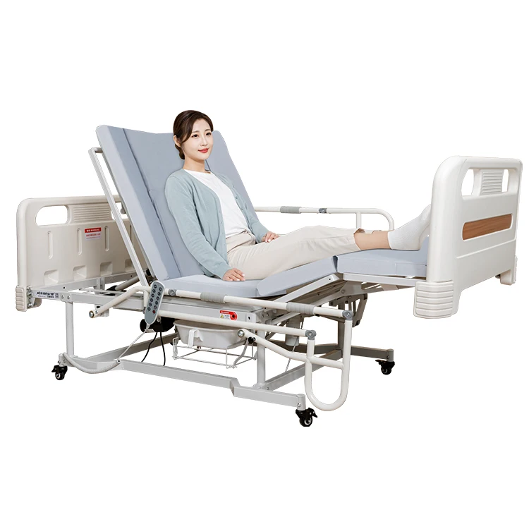 high low electric hospital beds with recliner mechanism
