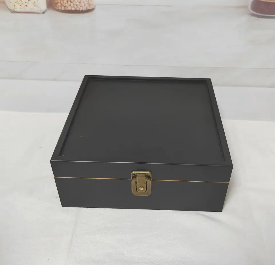 luxury Father day gifts rolling tray storage waterproof bamboo wooden stash box smell proof with lock smoking accessories