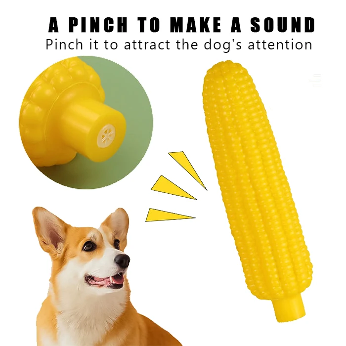 pet chewing toy Novelty Toy Stress Relief Soft Scented Simulation Corns Squeeze Toys