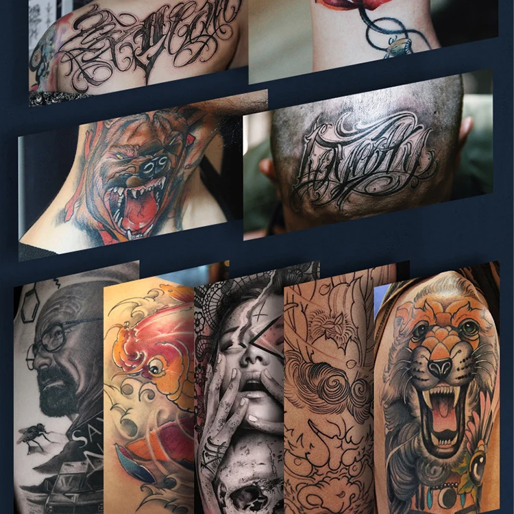 High Quality Wireless Power Supply Degradable Pen Sleeves Cartridge Needles Tattoo Grip Bandage Machine Set