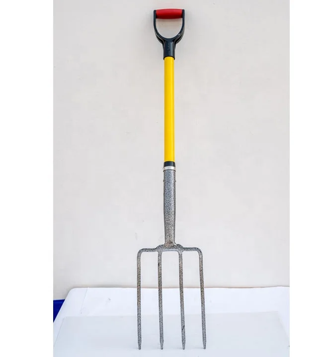 Farming and gardening digging fork tools with wooden handle F107FY Fork