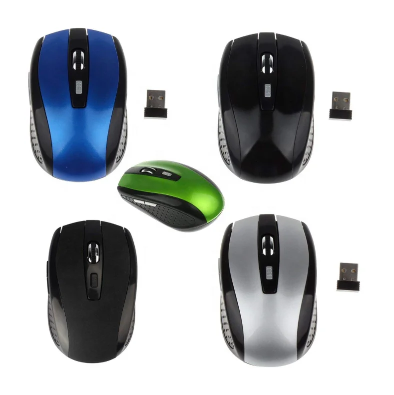 Promotion Gift Mini 2.4G Wireless Mouse 6D 1000DPI PC Wireless Mouse Receiver with USB Interface