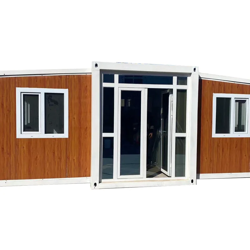 korea 40ft one two bedroom ground floor ready made portable prefabricated expendable foldable container house