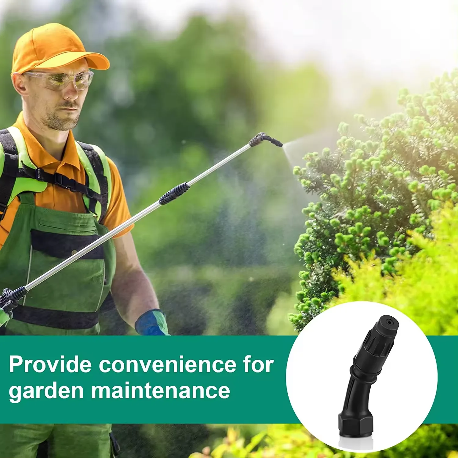 Factory Supply Garden Agricultural Sprayers High-Durable Plastic Copper Nozzle