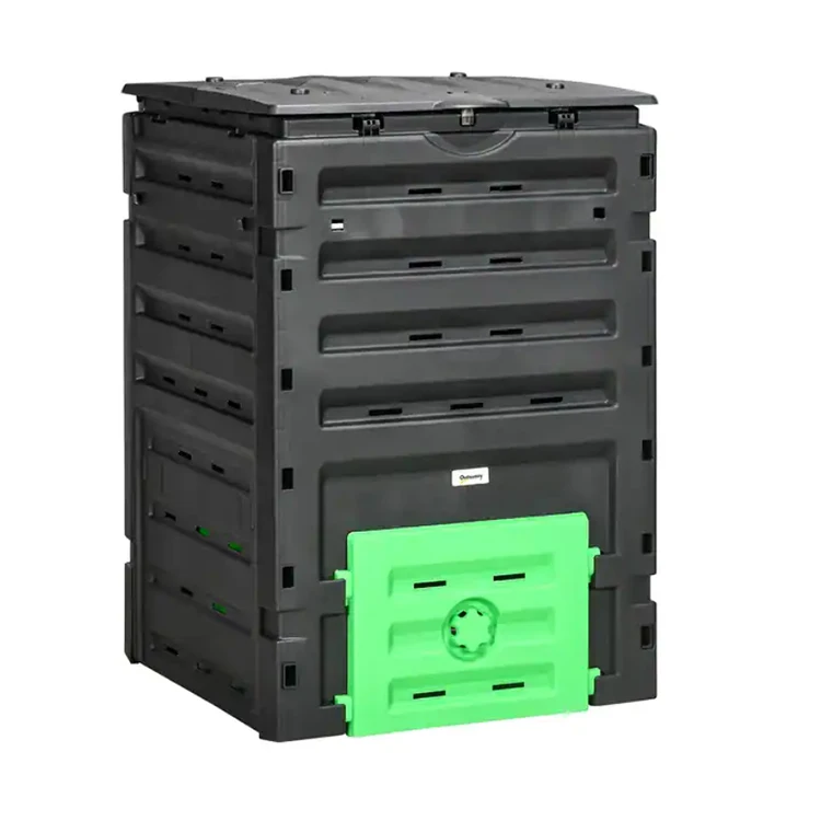 Wholesale Garden Compost Bin 80 Gallon Outdoor Large Capacity Composter Outside Kitchen Food Waste Bin Box