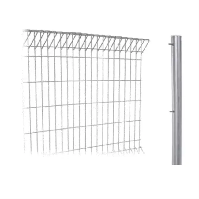 Hot dipped galvanized and PVC coated Roll Top & Bottom Fence welded mesh fence for airport