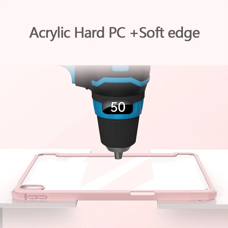 Aurora 1 Acrylic Hard PC Soft TPU edge case for iPad 10.9 10th gen 2022 case