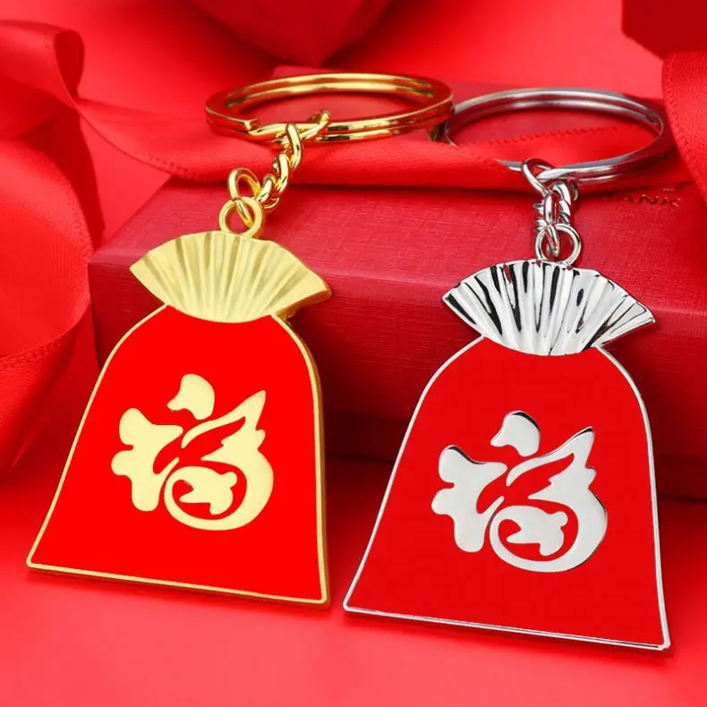 Dice Keychain Zinc Alloy 3D Metal Key Chains Casino Keychain Creative games gifts car promotional Keychain cube keyring Souvenir