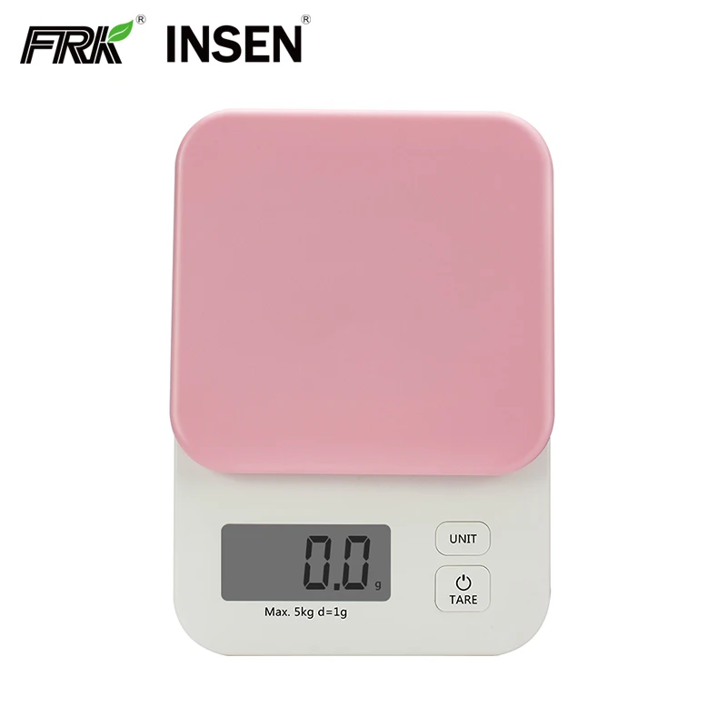 Mini portable ABS Platform Wholesale Profesional 5Kg 11Lb Weighing Kitchen Food Scales