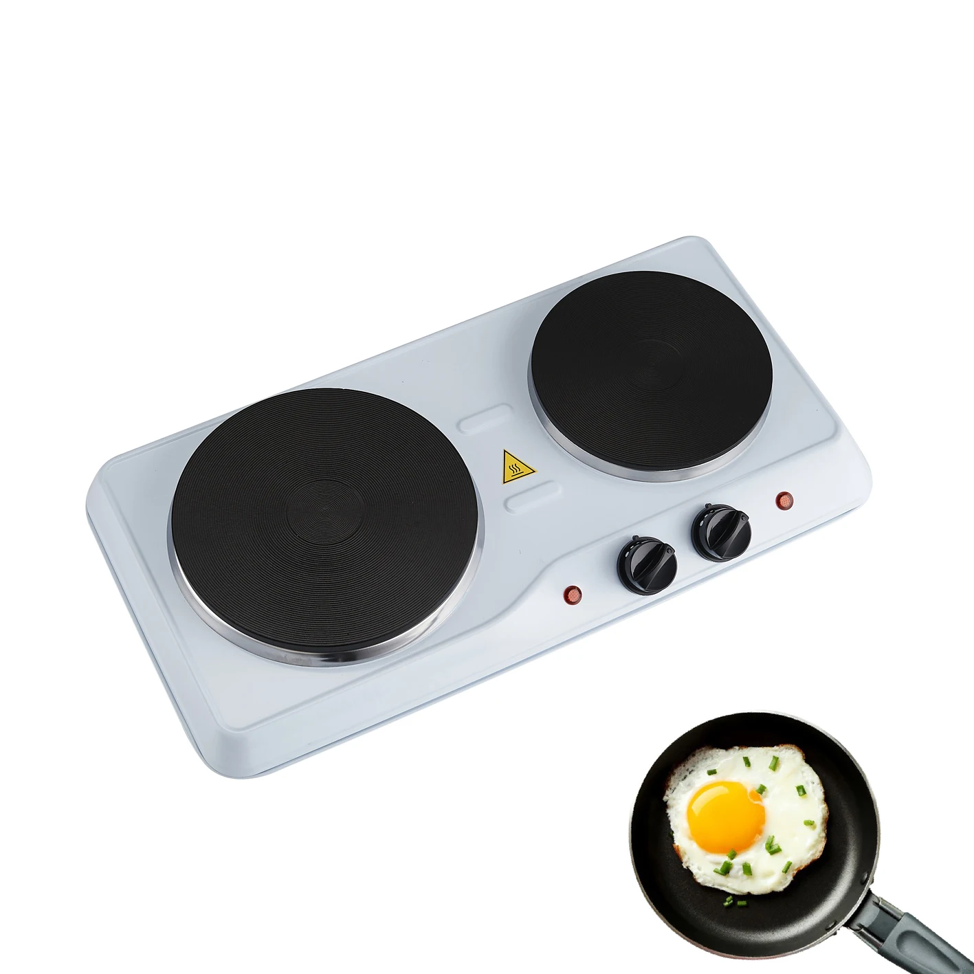 Индивидуальная чугунная нагревательная плита двойная горелка электрическая для дома