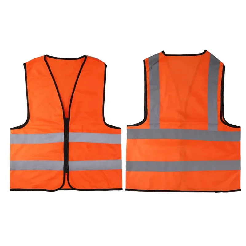 Reflecting cycling breathable customized high visibility warning class 2 safety vests