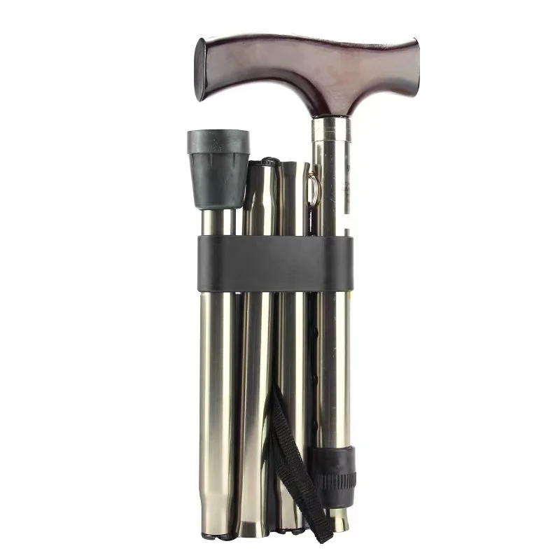 Made In China Superior Quality Price Crutches Old Men Disabled People Aluminum Folding Elbow Crutches