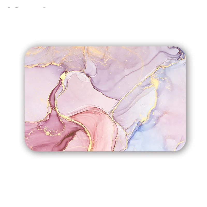 Printed Diatomaceous Earth Absorbent Bath Mat