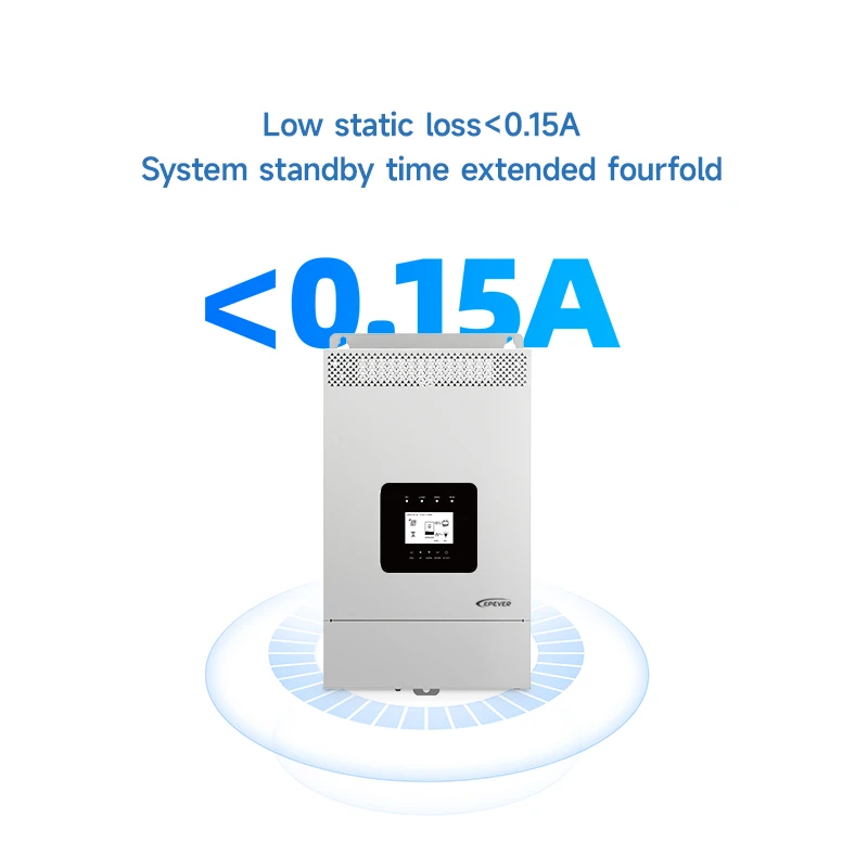 Epever 3KW 5KW 3.5KW 5.5KW Hybrid Solar Inverter BMS-Link 220VAC 230VAC Sine Wave Output MPPT 60Hz mppt controller inverter