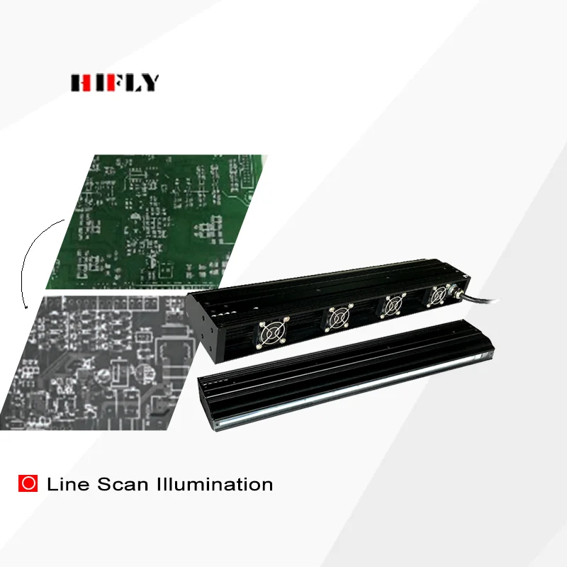 450*17mm Industrial Led Illumination For Automatic Production Line Inspection Machine Vision Line Scan Light Source
