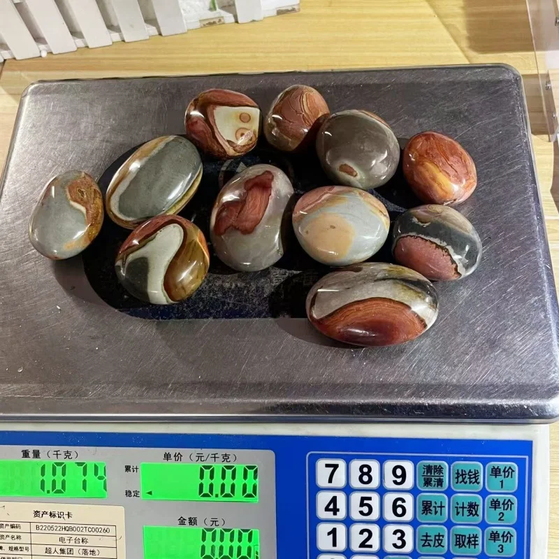 Hot Sales Ocean Stone Eggs Healing Gemstone Natural Crystal Que Sera Stone Eggs Customized For Women