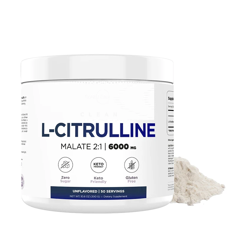 OEM/ODM private label sport nutrition supplements fruit flavor energy management L-Citrulline Malate Powder