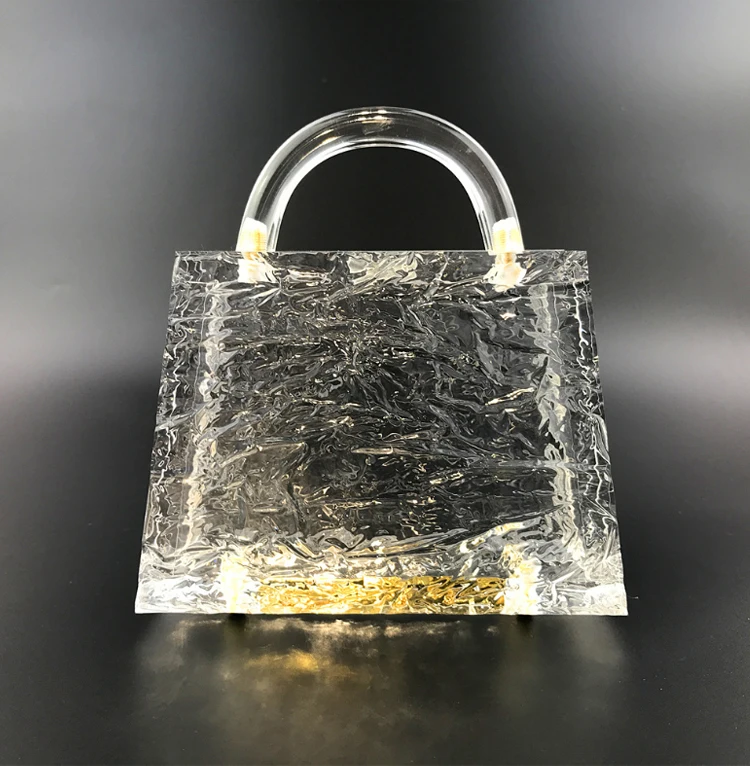 Новый стиль, вечерняя женская сумка со стразами, прозрачная акриловая женская сумка с кристаллами, сумочка для невесты, вечерняя сумочка, клатч