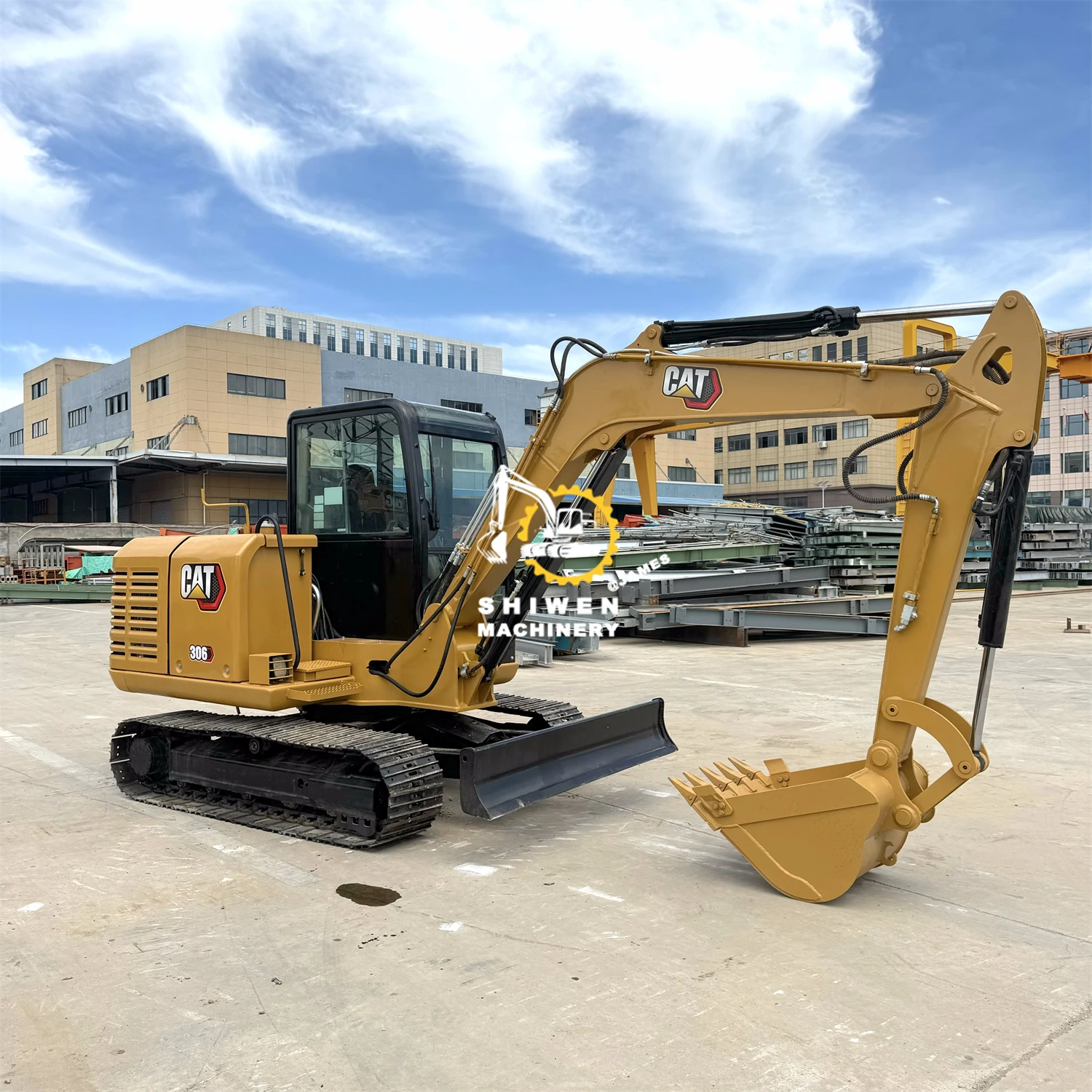 Caterpillar CAT306 Подержанный мини-экскаватор с меньшим рабочим временем по низкой цене кошка 306 307 308 кошки также хороши для продажи в наличии
