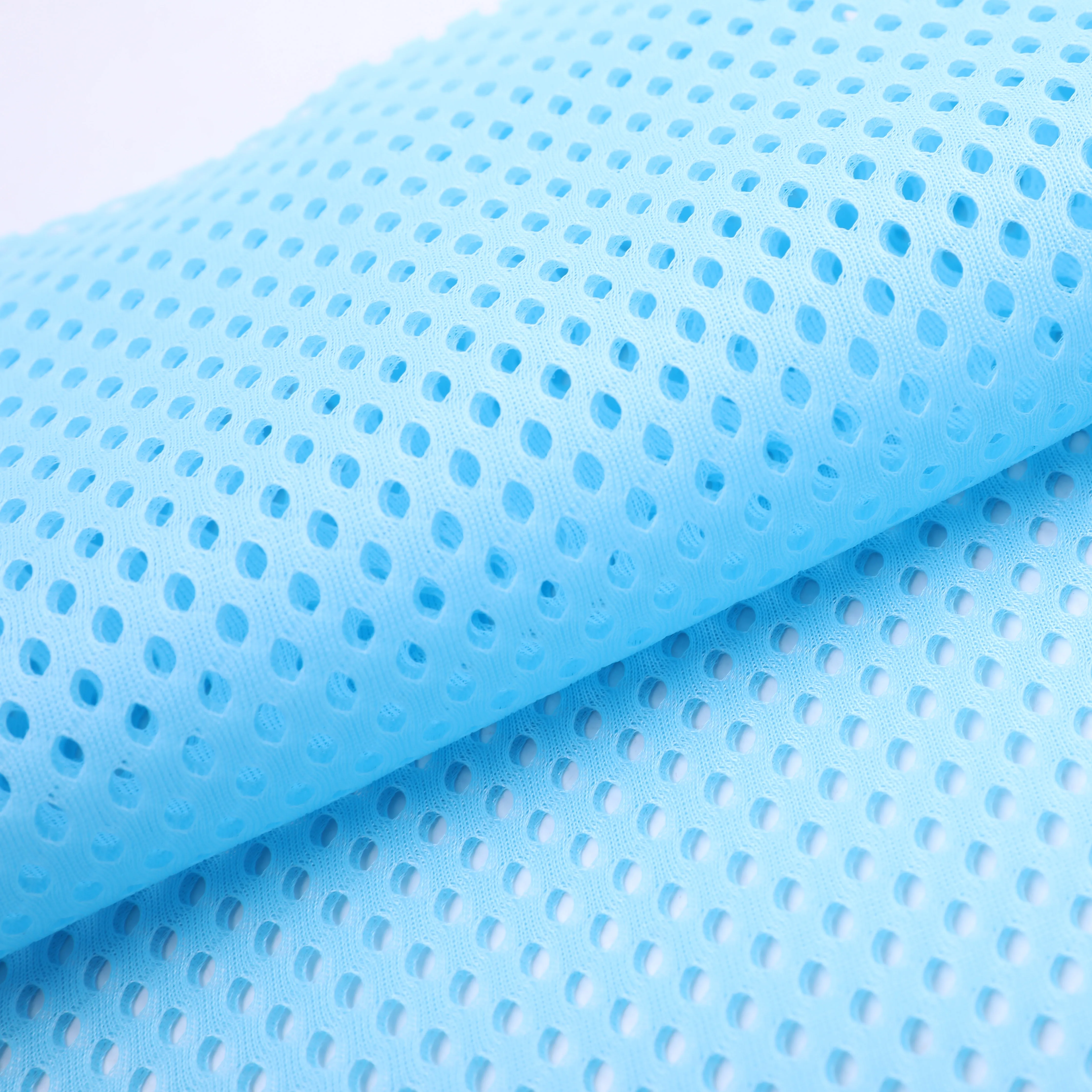 Hot Sale Featured Seller Stock Lot Breathable Knitted 100% Polyester Air Mesh Fabric For Infant Running Shoes