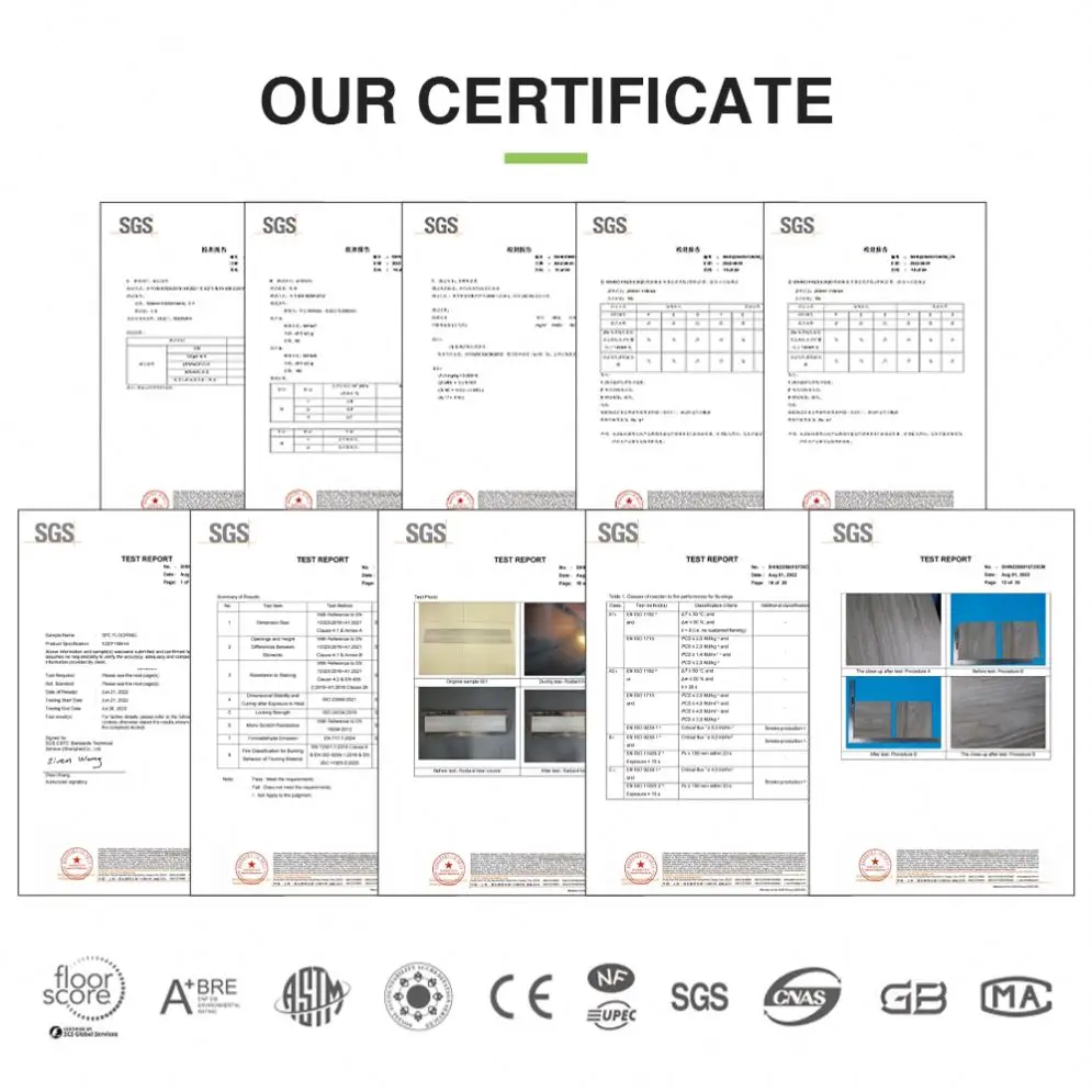 Low Price Pvc Flooring Vinyl Plastic Dark Red Wood Grain Spc Flooring