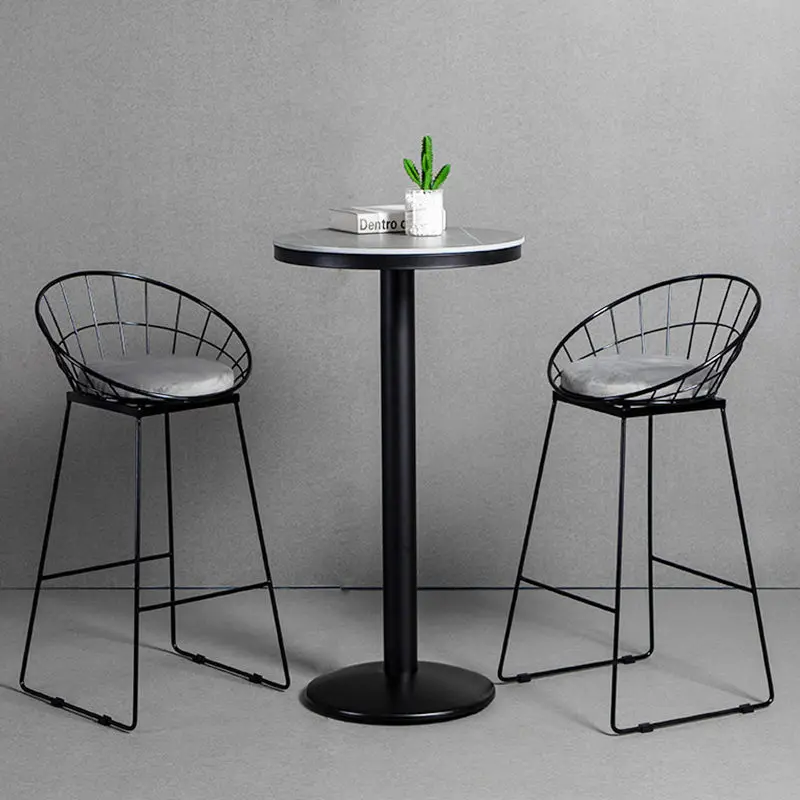 high bar table and chair set for events bar counter commercial furniture