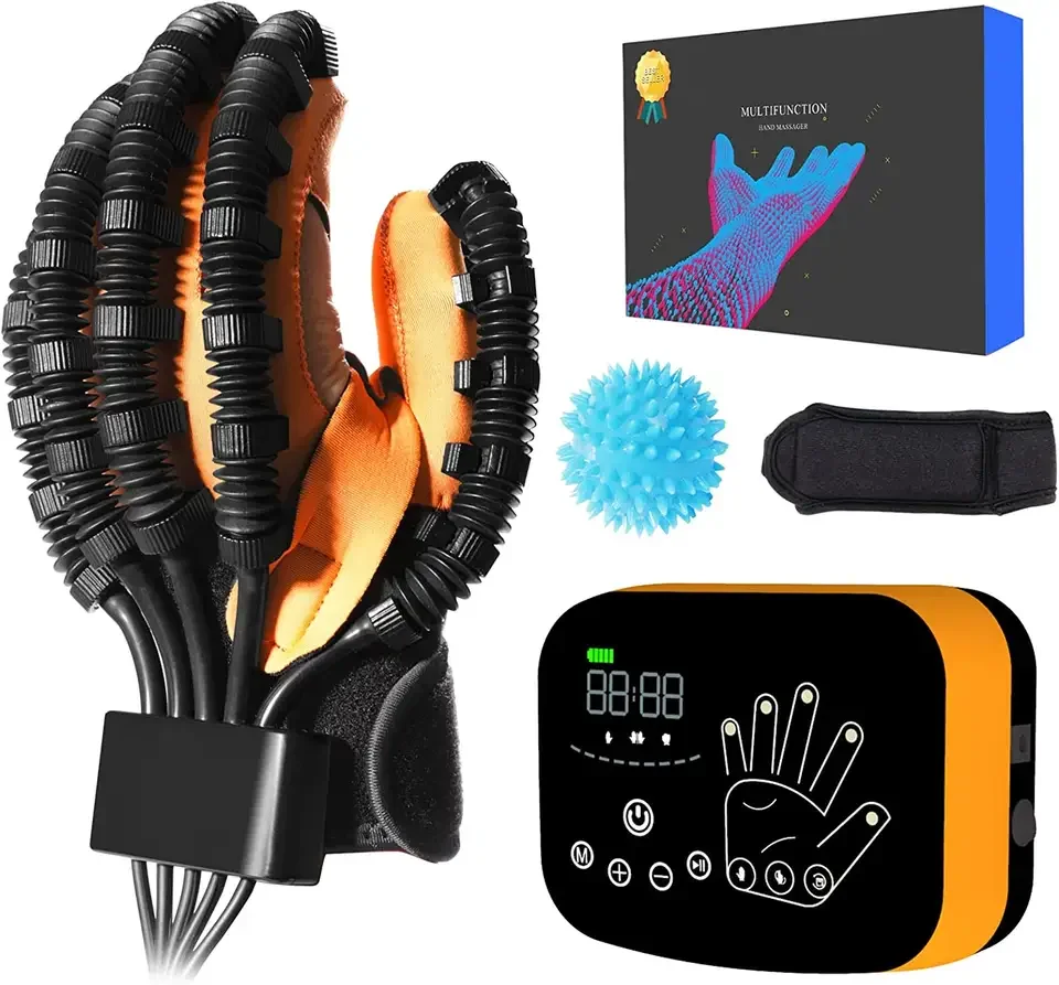 Pneumatic Finger Trainer Robotic Exercise  Drive Trainer Hand Rehabilitation hand function rehabilitation robot gloves