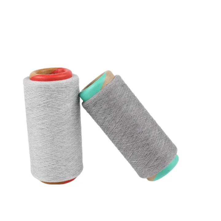 20s/1 recycle regenerated cotton polyester 70/30 open end towel yarn ne from the china manufacture at good price