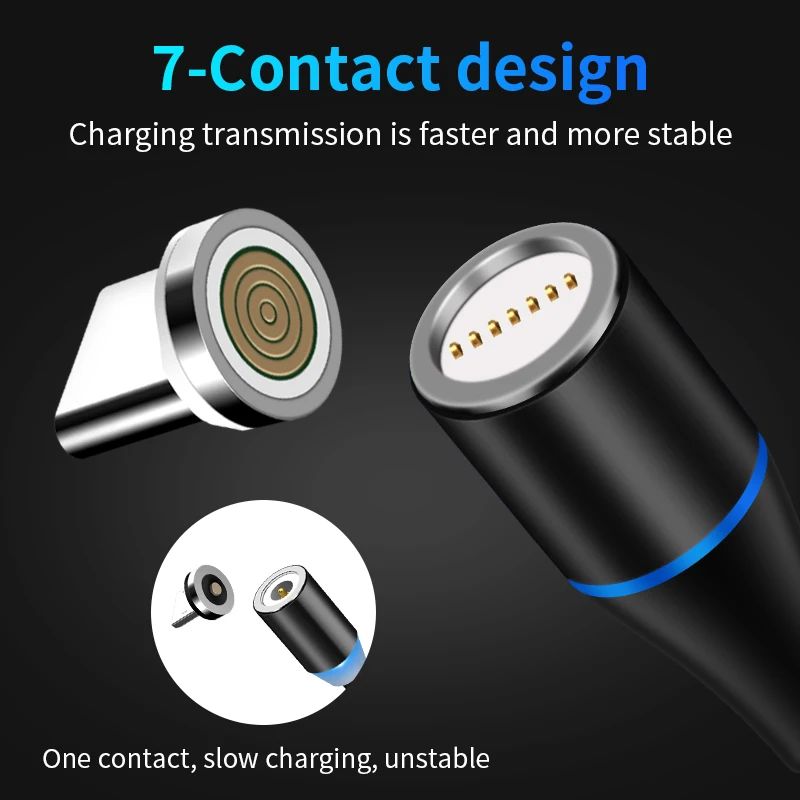 3 in 1 charging cable magnetic usb magnetic cable usb cable fast charging