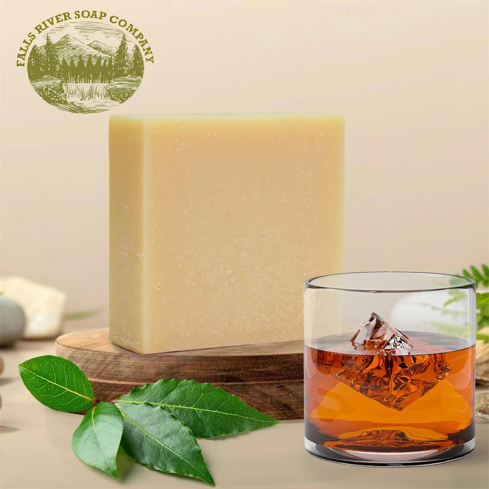 Natural Cosmetic Bay Rum - Premium Classic Single Soap Bar Handmade Soap Luxury Soap Bar