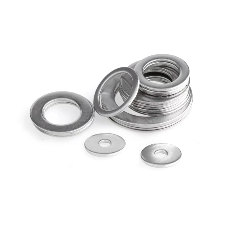 customized m6 m8 m10 m12 flat aluminum washer 12mm with holes
