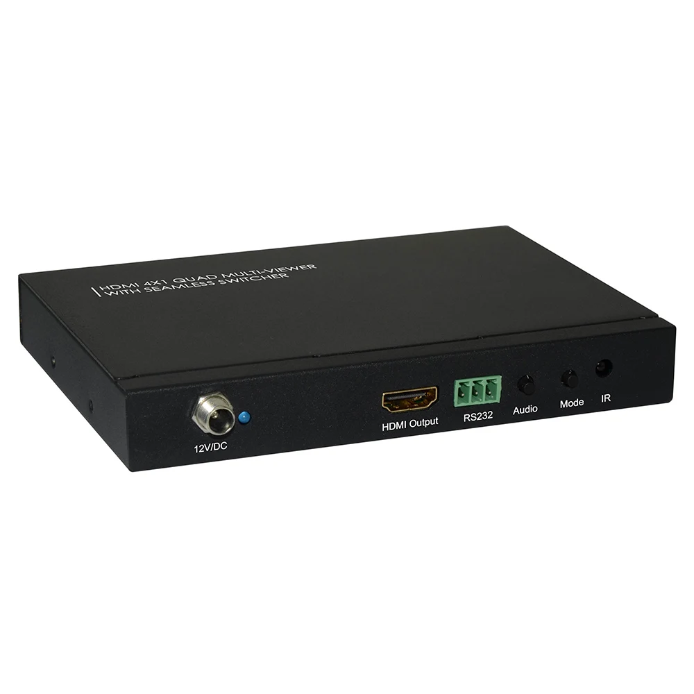 4X1 HDMI QUAD MULTI-VIEWER WITH SEAMLESS SWITCHER 1080P