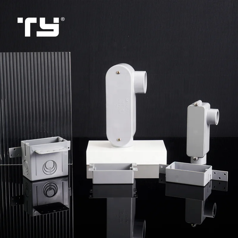 ASTM Certificated ETL Listed UL651 Insulating Electrical Conduit System PVC LB Conduit Body 1/2 to 3 Inch