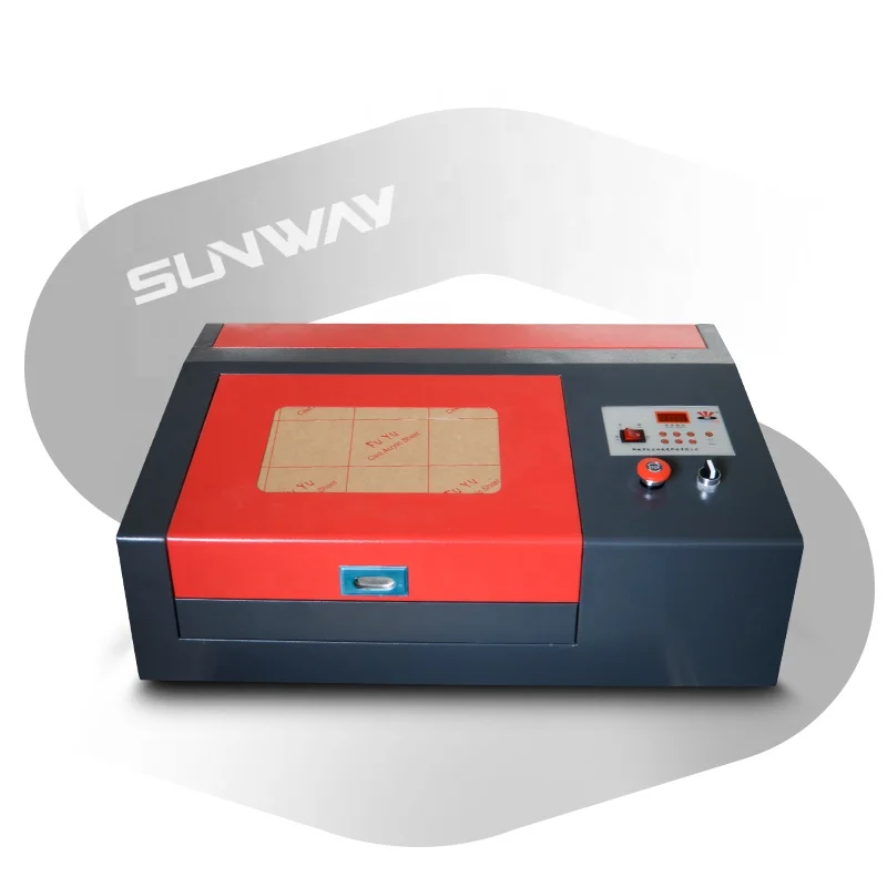 Portable Co2 Laser Cutting Machine 3020 Laser Engraving Machine Cutter Crafts Wood Cut Rubber Plate Non-metallic Materials
