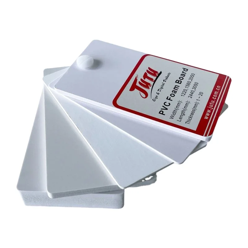 Deft design cheap price plastic expanded rigid PVC foams board