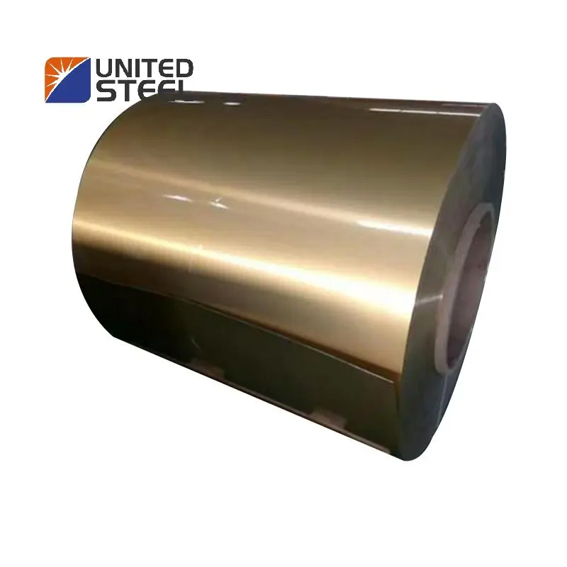 Double Coated Color Painted Metal Roll Paint Galvanized Zinc Coating PPGI PPGL Steel Coil bulk sale