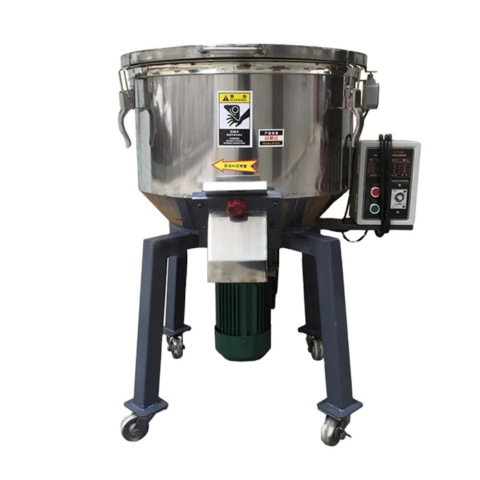 High output Plastic Granule And Color Powder Machine Sheep Vertical Feed Mixer