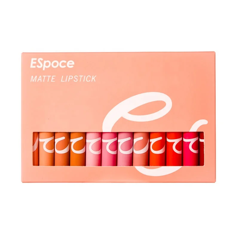 Wholesale Custom Manufacturers Makeup Lipstick Set Custom Logo Long Lasting Waterproof Matte Lipstick Kits private label