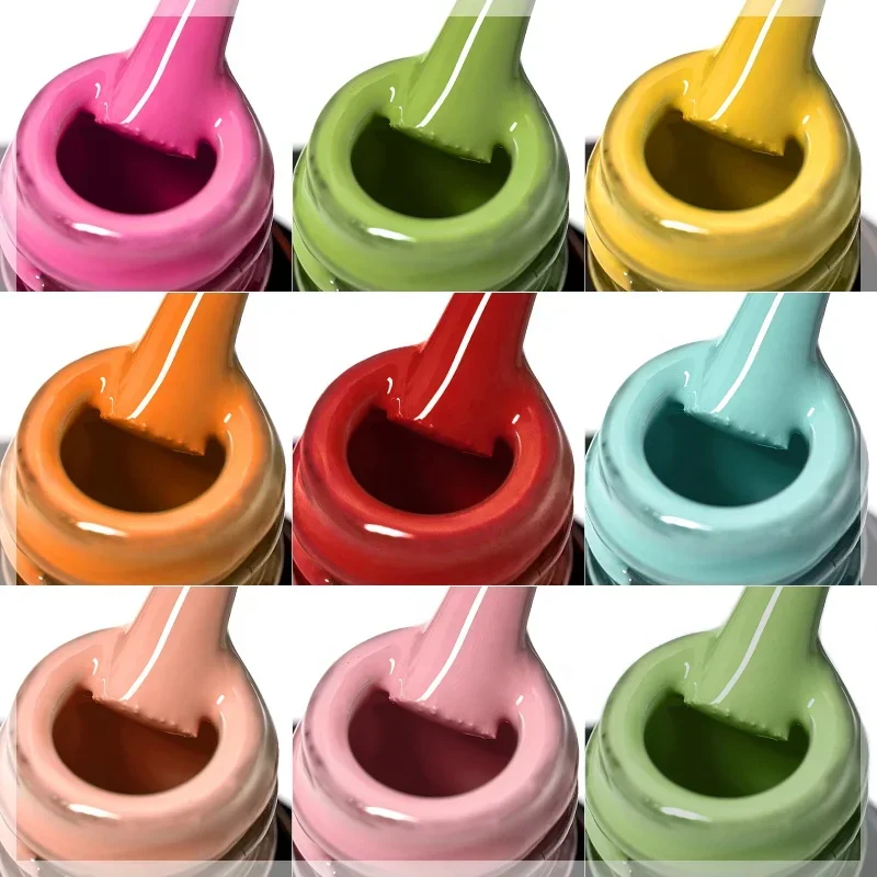 Long Lasting Permeable Enamel Non Toxic Organic Kids Women Peel Off Halal Private Label Nail Polish Color