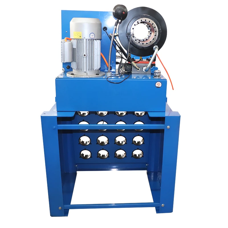 Factory Automatic Hose Pressing Machine Electric Excavator Finn Power Hose Crimper 2inch Hydraulic Pipe Crimping Machine DX68