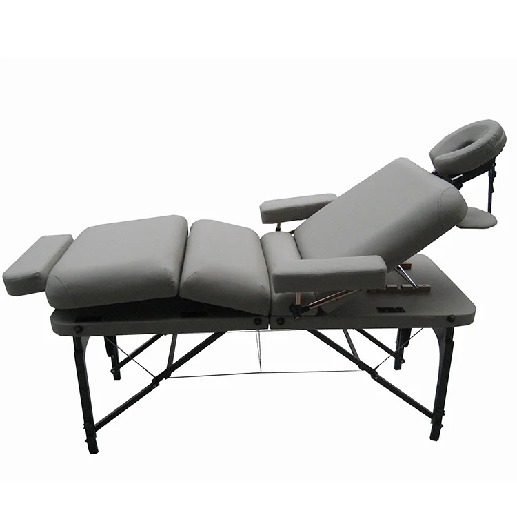 Better Portable Folding Transportable Beauty Salon Spa Massage Table Height Adjustable Aluminum Leg Facial Massage Bed